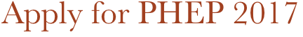 Apply for PHEP 2017